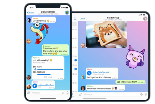 Telegram官网中文版下载应用界面展示